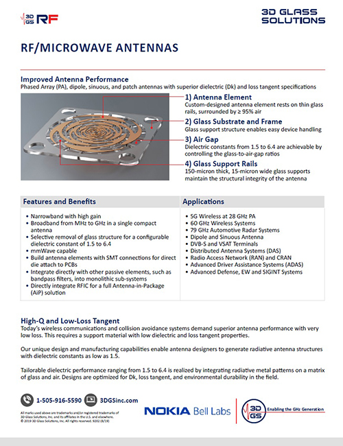DGLS RF Microwave Antennas