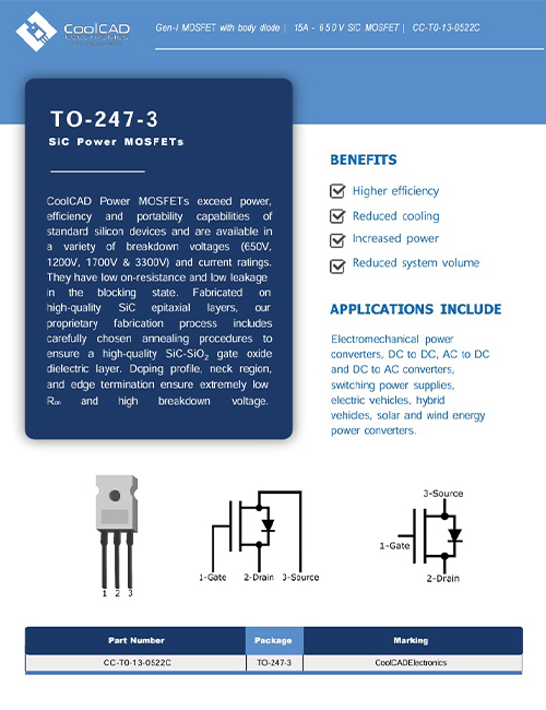 CoolCAD Data Sheet
