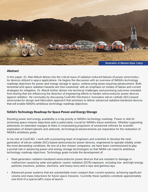 CoolCAD-Radiation-Hardening